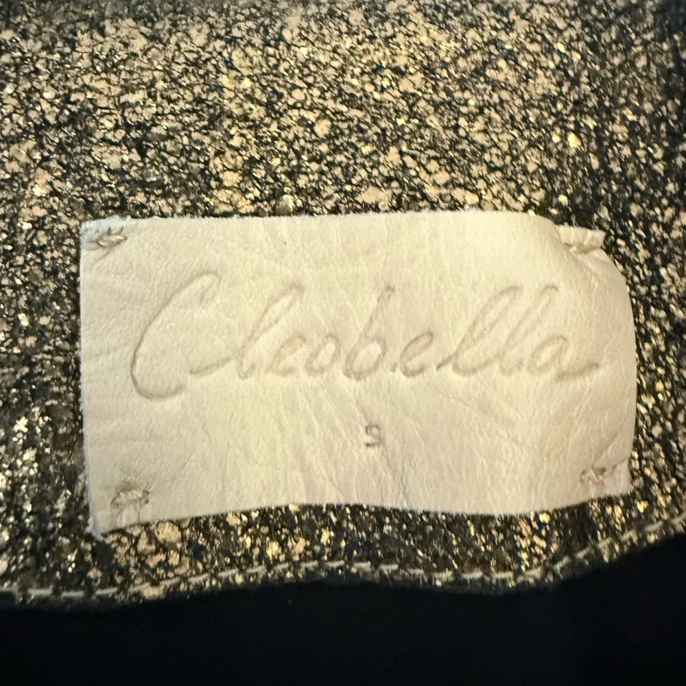 Cleobella Metallic Leather Jacket - Picture 3 of 3
